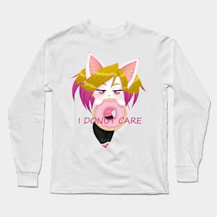 I Donut Care Long Sleeve T-Shirt